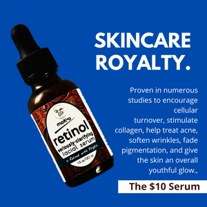 Retinol creams and serums are skincare royalty. Proven to encourage cellular turnover, stimulate collagen, help treat acne, soften wrinkes, fade pigmentation and give skin an overall youthful glow. 